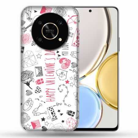 Coque Pour Honor Magic 4 Lite Amour Valentines