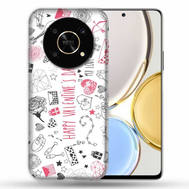 Coque Pour Honor Magic 4 Lite Amour Valentines