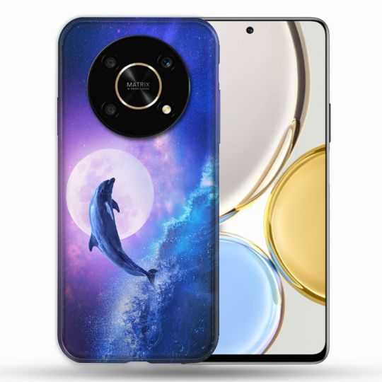 Coque Pour Honor Magic 4 Lite Animal Dauphin Vague