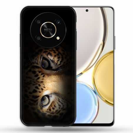 Coque Pour Honor Magic 4 Lite Animal Leopard Yeux
