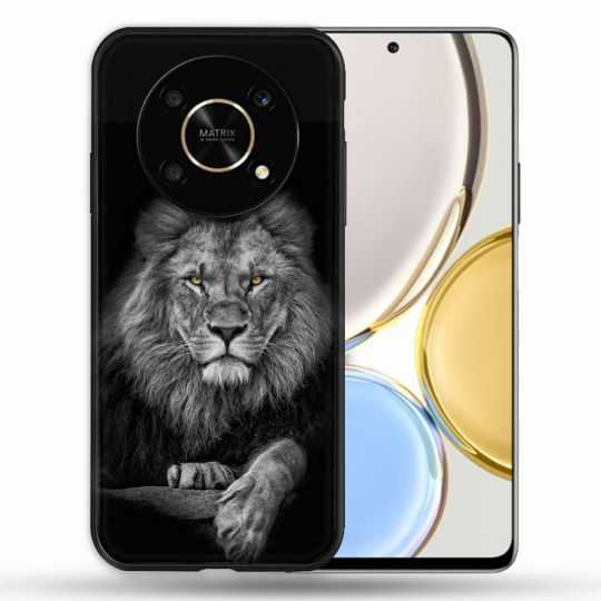 Coque Pour Honor Magic 4 Lite Animal Lion Majestueux