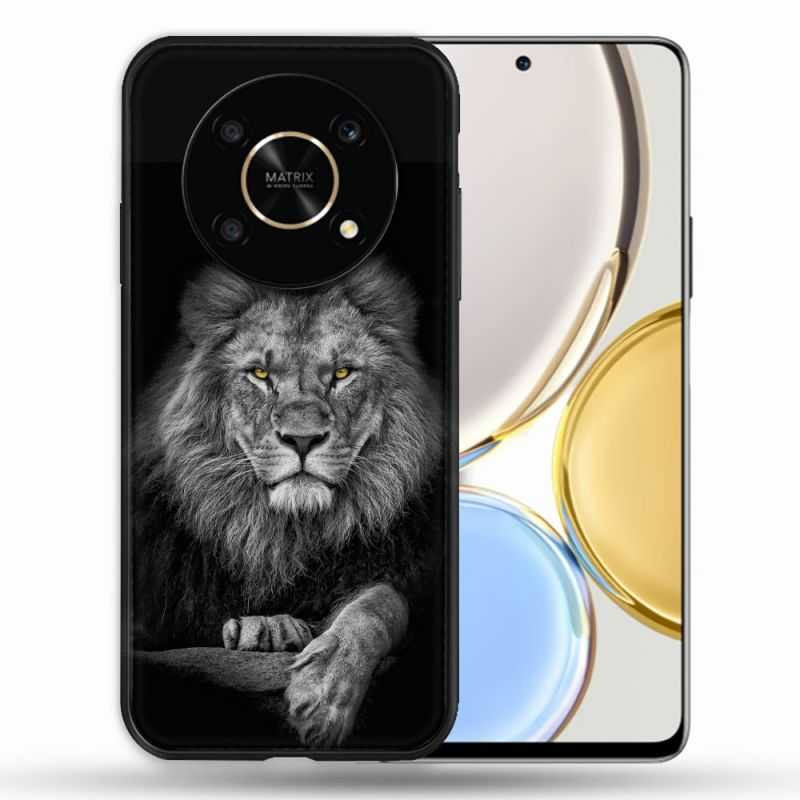 Coque Pour Honor Magic 4 Lite Animal Lion Majestueux