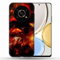 Coque Pour Honor Magic 4 Lite Animal Loup Espace