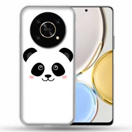 Coque Pour Honor Magic 4 Lite Animal Panda Blanc