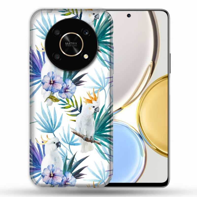 Coque Pour Honor Magic 4 Lite Animal Perroquet Peinture