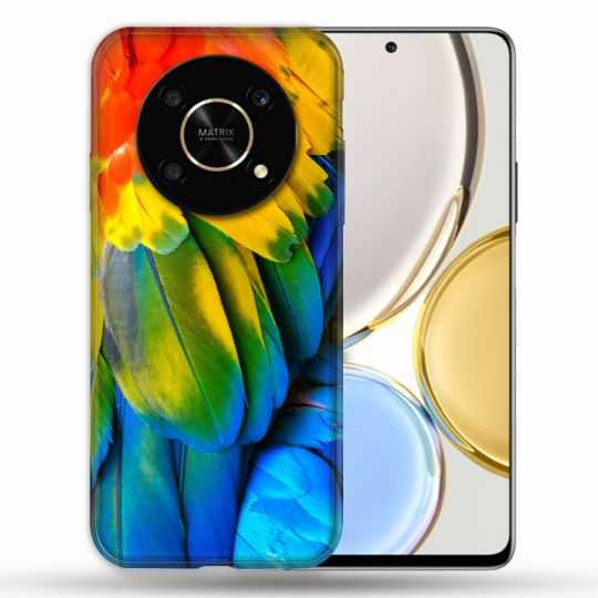 Coque Pour Honor Magic 4 Lite Animal Perroquet Plume