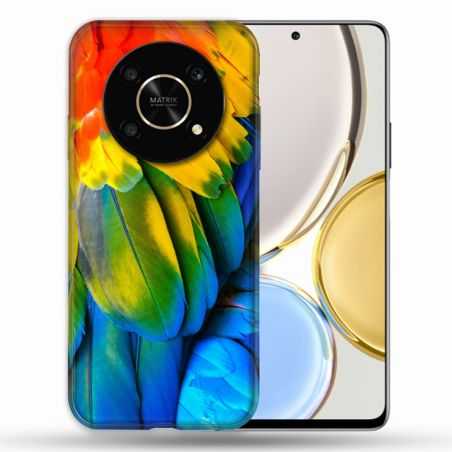 Coque Pour Honor Magic 4 Lite Animal Perroquet Plume