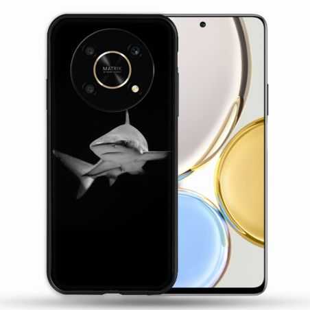 Coque Pour Honor Magic 4 Lite Animal Requin Sombre