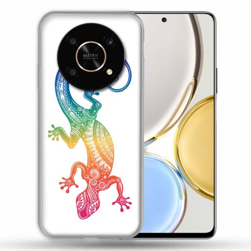 Coque Pour Honor Magic 4 Lite Animal Salamandre Color