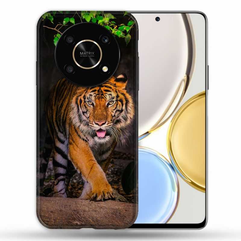 Coque Pour Honor Magic 4 Lite Animal Tigre Jungle
