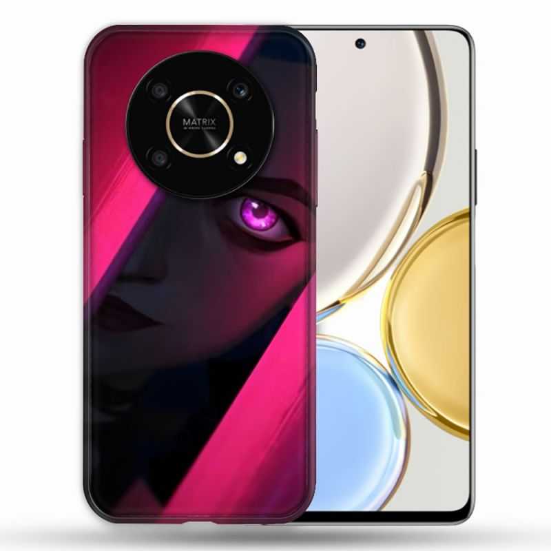 Coque Pour Honor Magic 4 Lite Arcane Jynx Rose