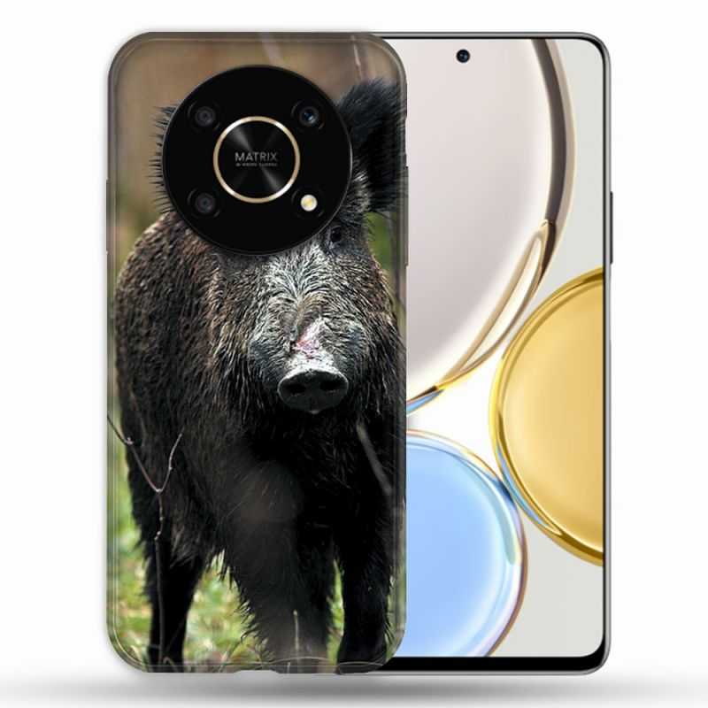 Coque Pour Honor Magic 4 Lite Chasse Sanglier bois
