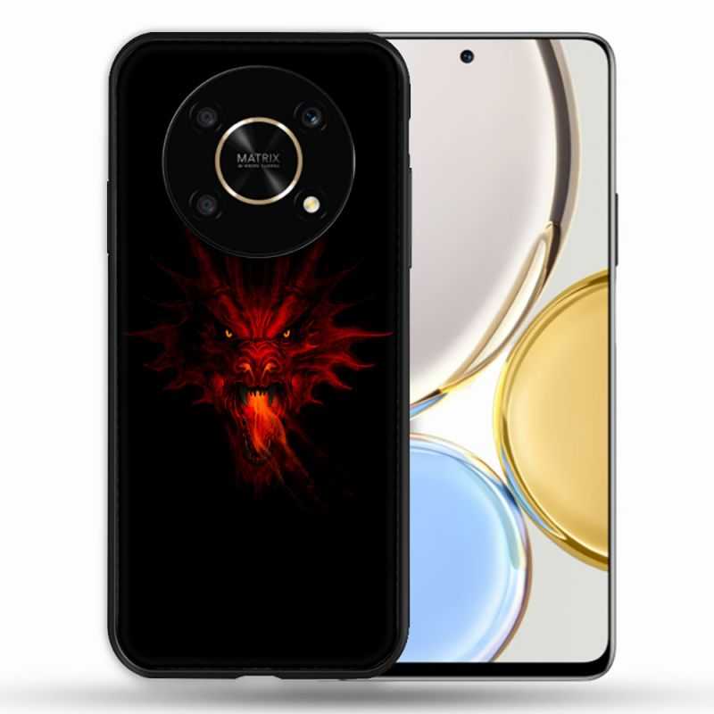 Coque Pour Honor Magic 4 Lite Fantastique Dragon Feu