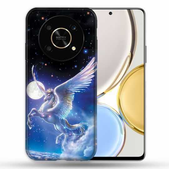 Coque Pour Honor Magic 4 Lite Fantastique Licorne Céleste
