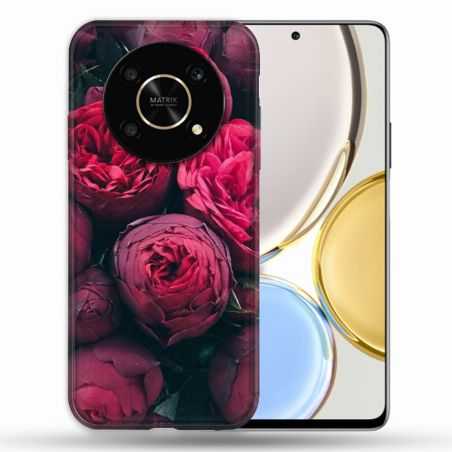 Coque Pour Honor Magic 4 Lite Fleur Pivoine