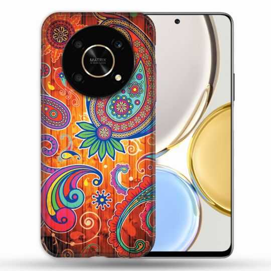 Coque Pour Honor Magic 4 Lite Fleur Psychedelic