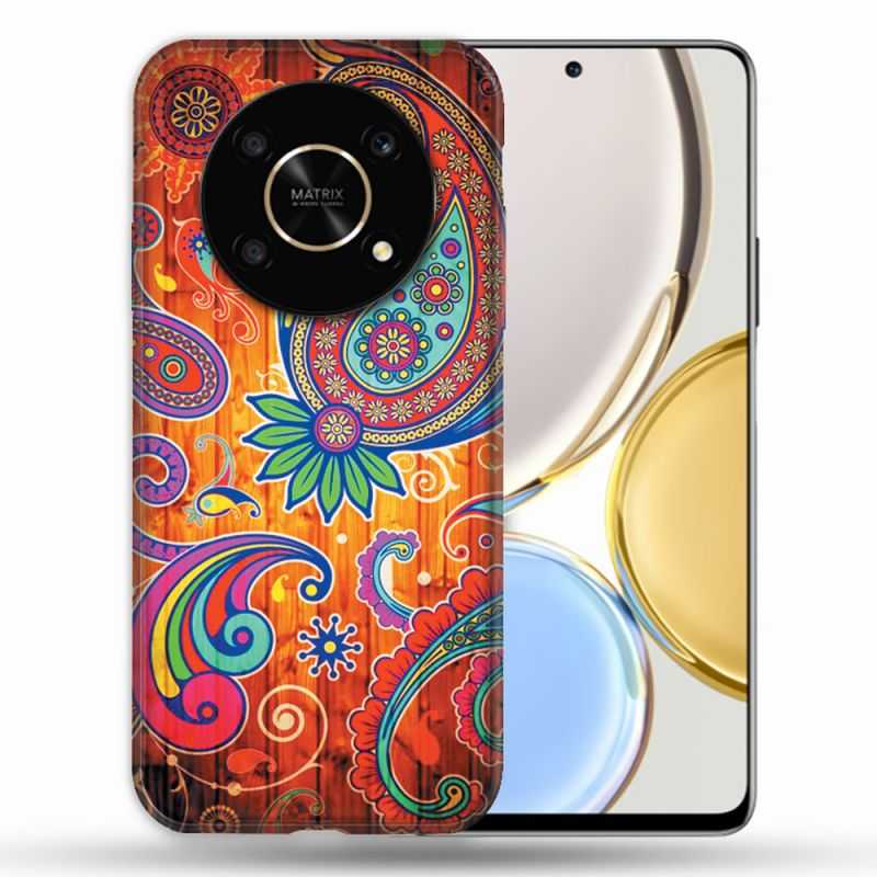 Coque Pour Honor Magic 4 Lite Fleur Psychedelic
