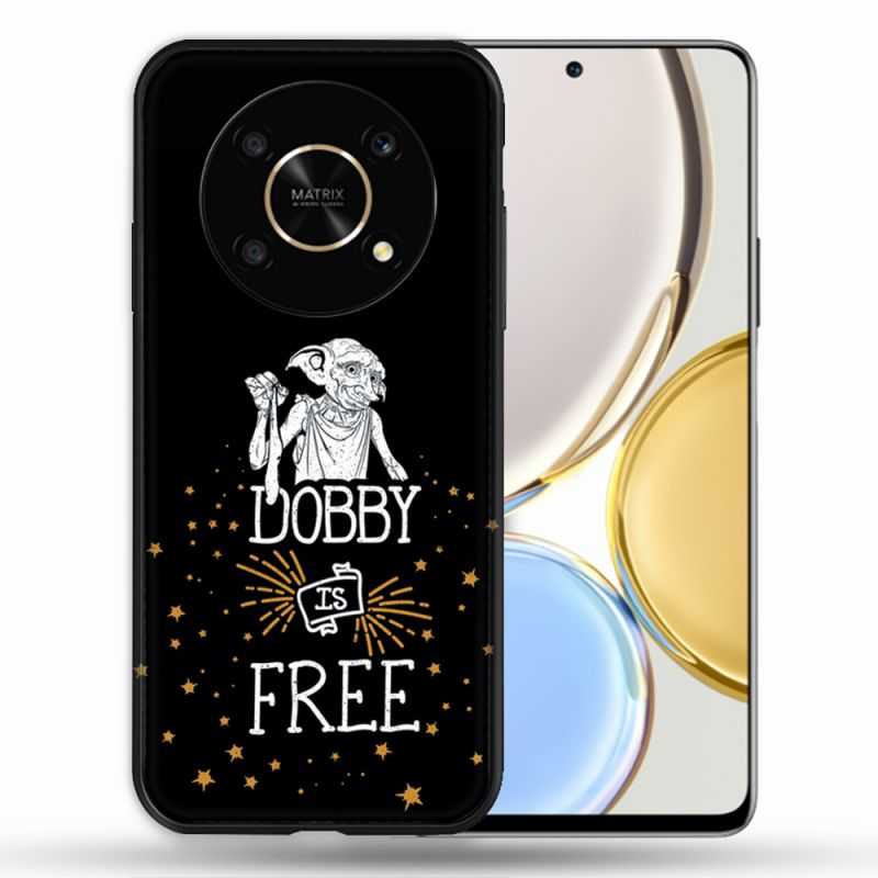 Coque Pour Honor Magic 4 Lite Harry Potter Dobby Free Noir