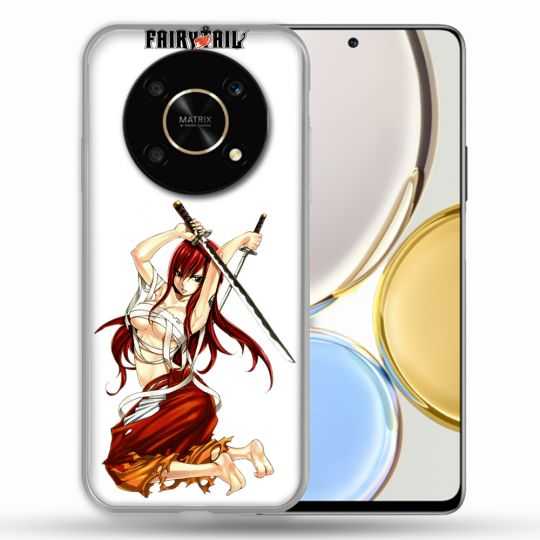 Coque Pour Honor Magic 4 Lite Manga Fairy Tail Erza