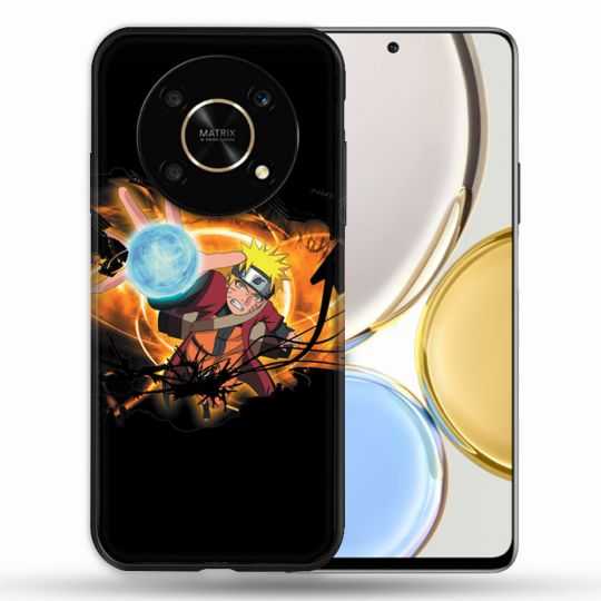 Coque Pour Honor Magic 4 Lite Manga Naruto Noir