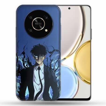Coque Pour Honor Magic 4 Lite Manga Solo Leveling Sung Bleu