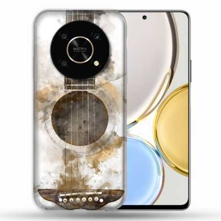 Coque Pour Honor Magic 4 Lite Musique Guitare Tag
