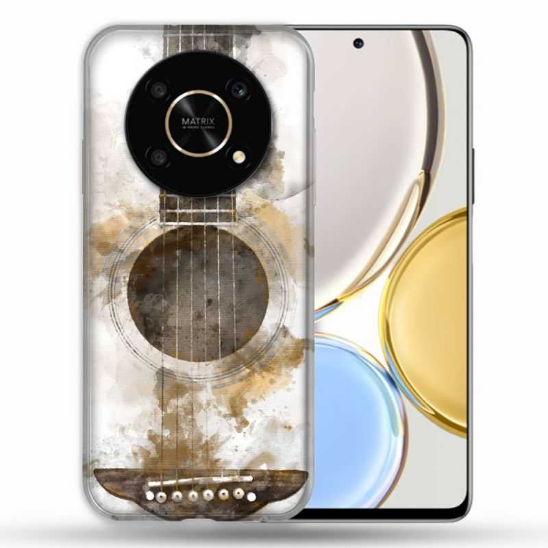 Coque Pour Honor Magic 4 Lite Musique Guitare Tag