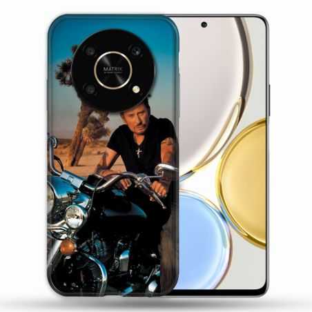 Coque Pour Honor Magic 4 Lite Musique Johnny Hallyday Moto