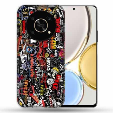 Coque Pour Honor Magic 4 Lite Musique Rock Groupe