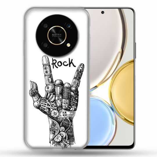 Coque Pour Honor Magic 4 Lite Musique Rock Main