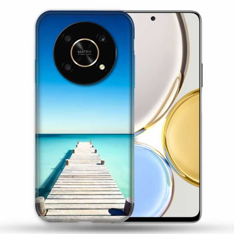 Coque Pour Honor Magic 4 Lite Nature Pont Mer