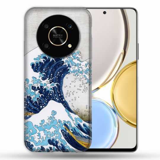 Coque Pour Honor Magic 4 Lite Peinture La Grande Vague