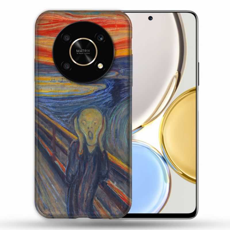 Coque Pour Honor Magic 4 Lite Peinture Le Cri