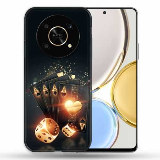 Coque Pour Honor Magic 4 Lite Poker Des