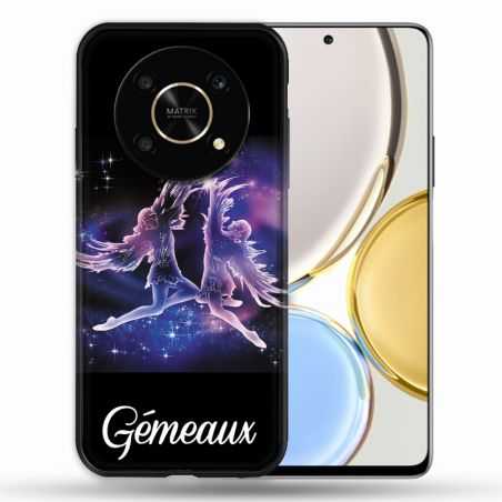 Coque Pour Honor Magic 4 Lite Signe Zodiaque 2 Gémeaux