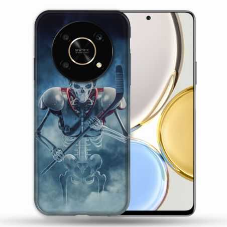 Coque Pour Honor Magic 4 Lite Sport Hockey Squelette