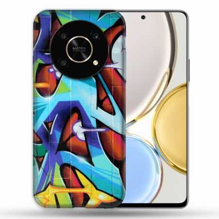 Coque Pour Honor Magic 4 Lite Street Art Graf Color