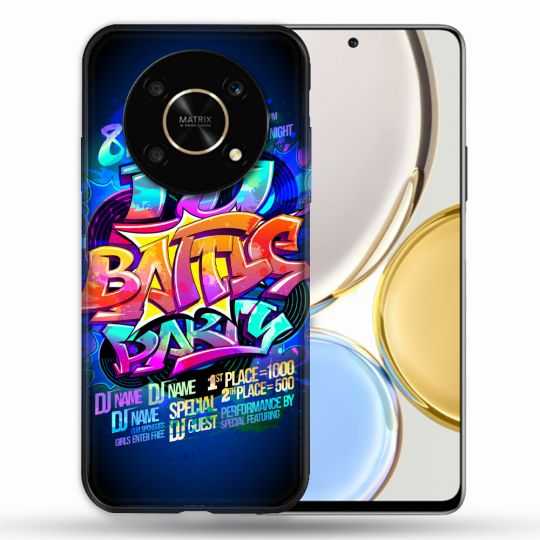 Coque Pour Honor Magic 4 Lite Street Art Rap