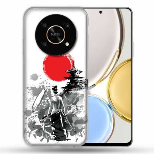 Coque Pour Honor Magic 4 Lite Voyage Japon Femme