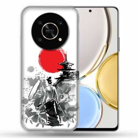 Coque Pour Honor Magic 4 Lite Voyage Japon Femme