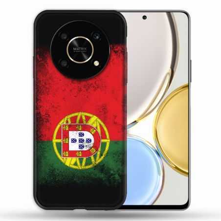 Coque Pour Honor Magic 4 Lite Voyage Portugal Drapeau