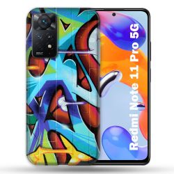 Coque Pour Xiaomi Redmi Note 11 Pro / 11 Pro 5G Street Art Graf Color