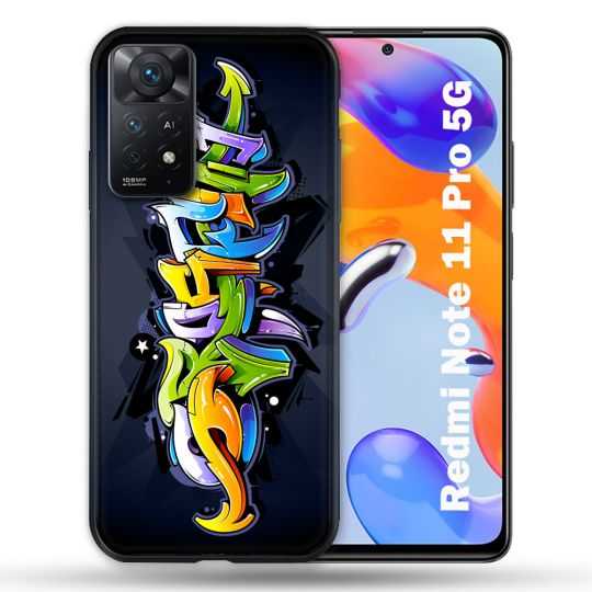 Coque Pour Xiaomi Redmi Note 11 Pro / 11 Pro 5G Street Art Graffiti