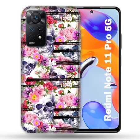 Coque Pour Xiaomi Redmi Note 11 Pro / 11 Pro 5G Tete de Mort Pattern