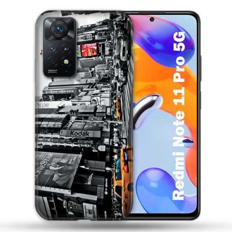 Coque Pour Xiaomi Redmi Note 11 Pro / 11 Pro 5G Voyage Amerique USA New York Taxi