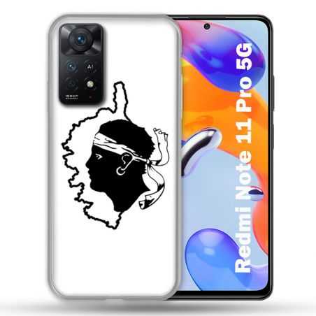 Coque Pour Xiaomi Redmi Note 11 Pro / 11 Pro 5G Voyage Corse Blanc