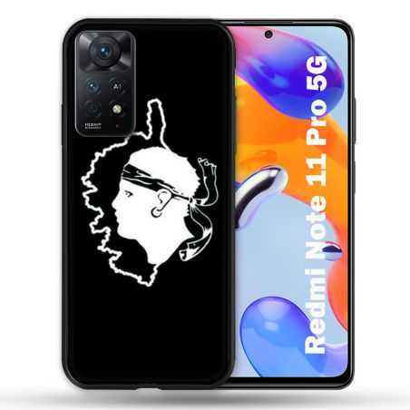 Coque Pour Xiaomi Redmi Note 11 Pro / 11 Pro 5G Voyage Corse Noir