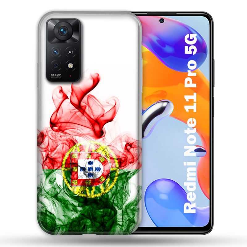 Coque Pour Xiaomi Redmi Note 11 Pro / 11 Pro 5G Voyage Portugal Flamme