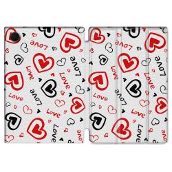 Housse Smart Cover Pour Samsung Galaxy Tab A8 (2022) 10.5 Amour Love
