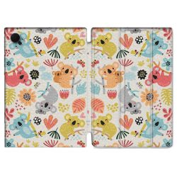 Housse Smart Cover Pour Samsung Galaxy Tab A8 (2022) 10.5 Animal Koala Pattern